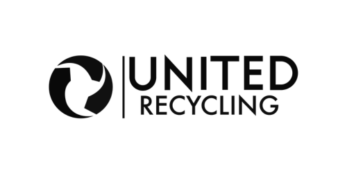 United Recycling logo representing secure e-waste recycling, IT asset disposal, and electronics recycling services.
