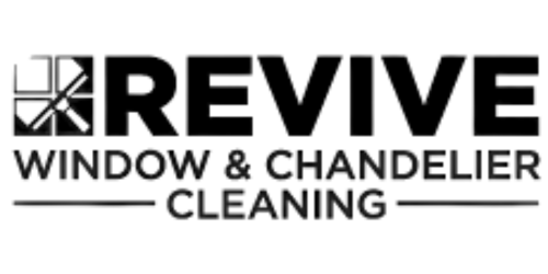 Revive Window & Chandelier Cleaning logo representing professional window, chandelier, gutter, and solar panel cleaning services.